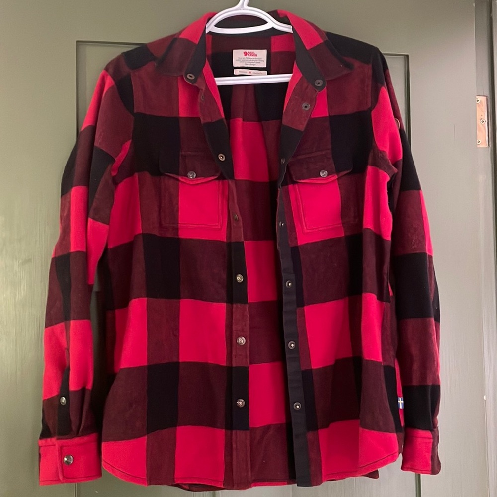 Fjallraven wool flannel shirt